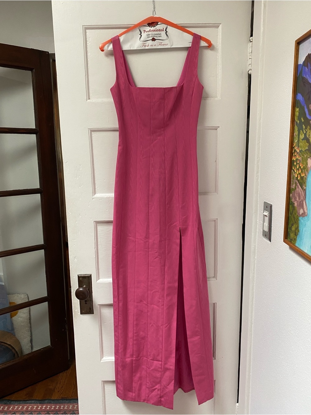 STAUD Portrait Maxi Dress in Lollipop